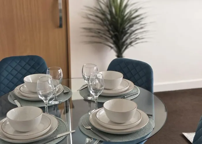 Modern 1 Bed Ideal For Long And Business Self Check-in Parking 5 Min Walk To Old Trafford 아파트 *