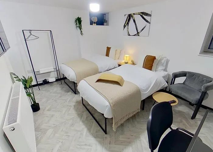 Apartamento Near Mediacityuk & Citycentre-freeparking-sleeps2