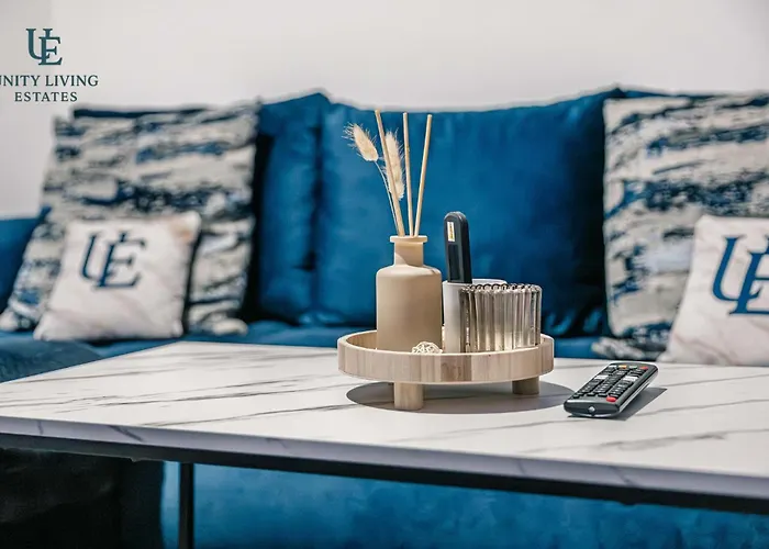 דירה The Royal 1br Near Etihad Stadium & Coop Live