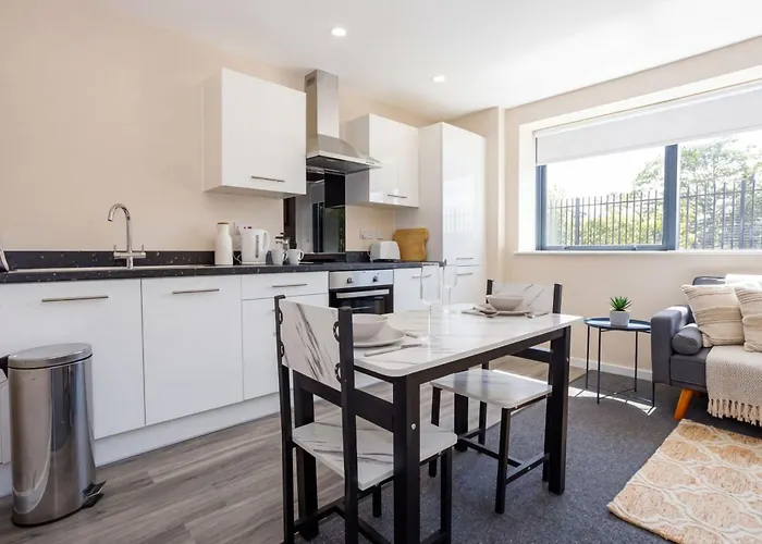 아파트 Modern 1 Bed W Fast Broadband 맨체스터