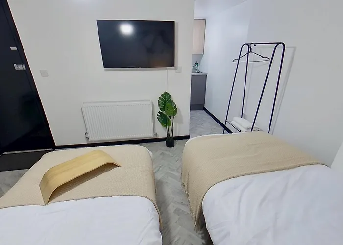 Near Mediacityuk & Citycentre-freeparking-sleeps2 * Mánchester