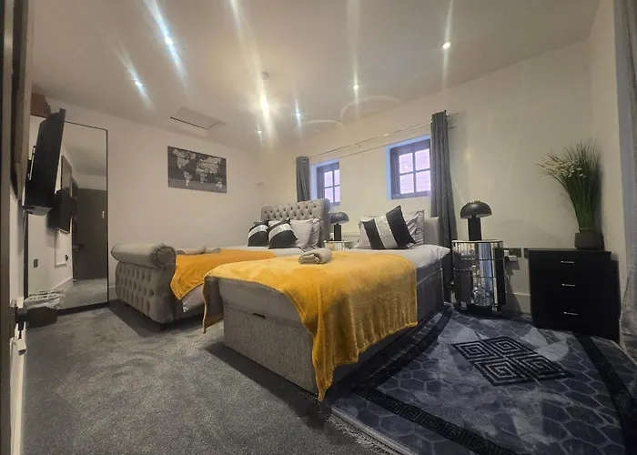 아파트 Charming Ground Floor Tudor Free Wifi *