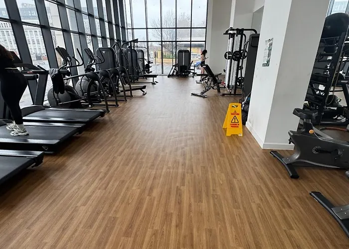 Manchestercentral, Salfordquays, Skyline, Gym Apartamento Mánchester