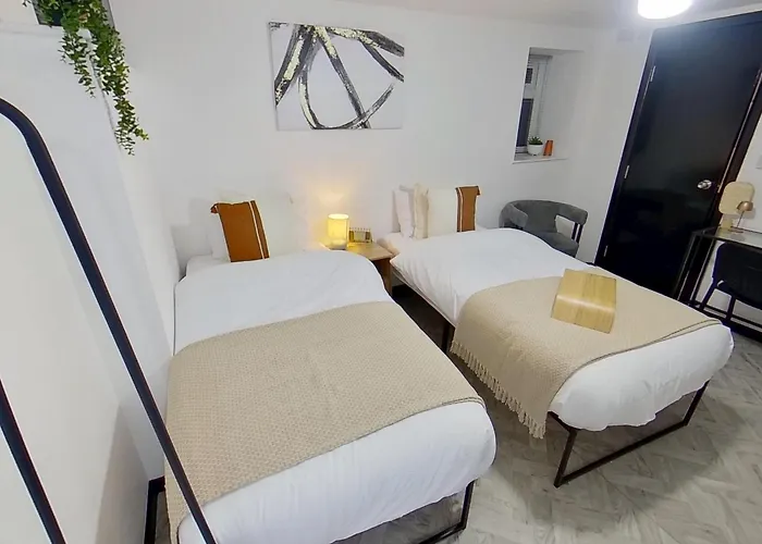 Apartamento Near Mediacityuk & Citycentre-freeparking-sleeps2 Mánchester