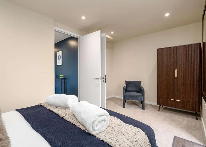 Apartamento The Mancunian Blue - Luxury 2-bed Corner *
