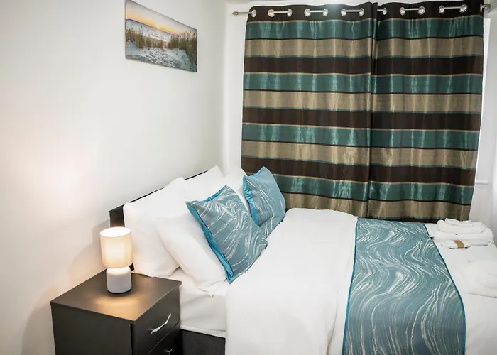 Apartman Modern & Spacious 4 Bedroom Residence In Manchester Manchester