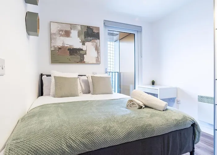 Apartamento Manchestercentral, Salfordquays, Skyline, Gym *