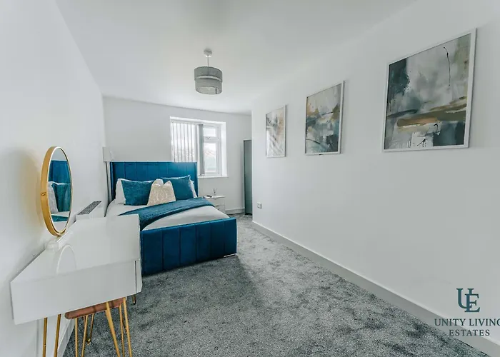 דירה The Royal 1br Near Etihad Stadium & Coop Live *