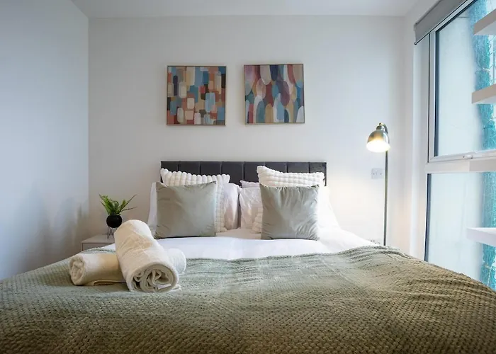 Apartamento Manchestercentral, Salfordquays, Skyline, Gym Mánchester