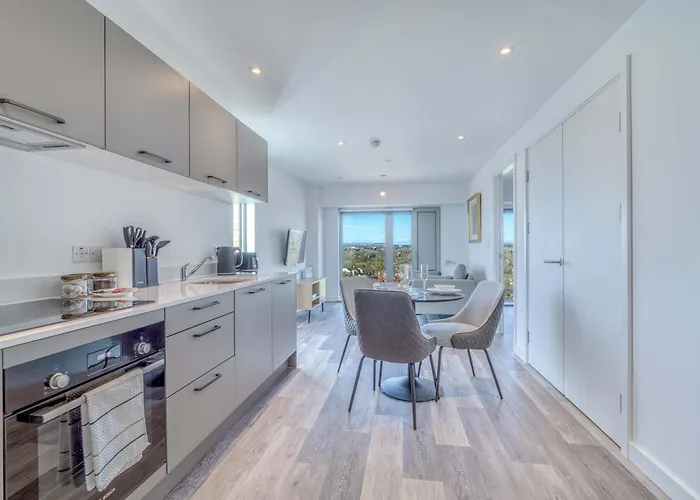 City View - Free Parking -Near Salford Royal - Sleeps 3 Manchester