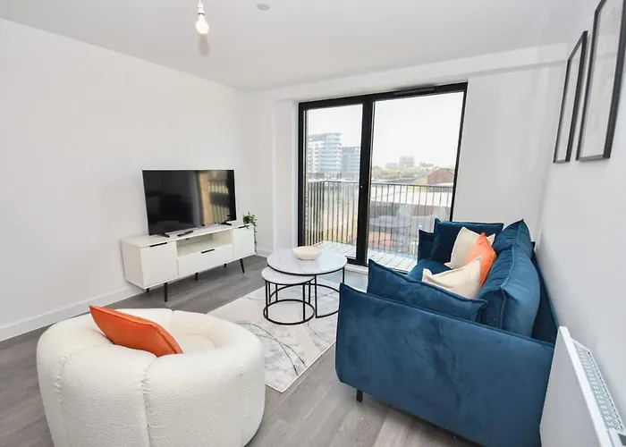 Modern 2 Bedroom In W Balcony *