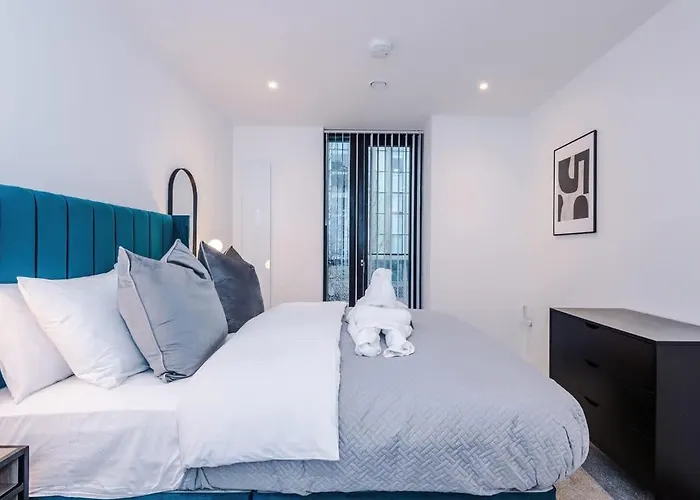 Stylish 1br Near Centre Salford Apartament Manchester