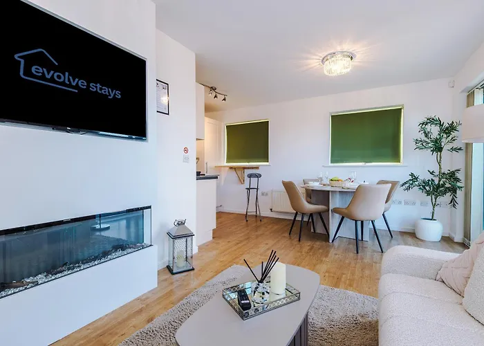 Stylish Mcr 1br Etihad Coop Live Parking شقة مانشستر