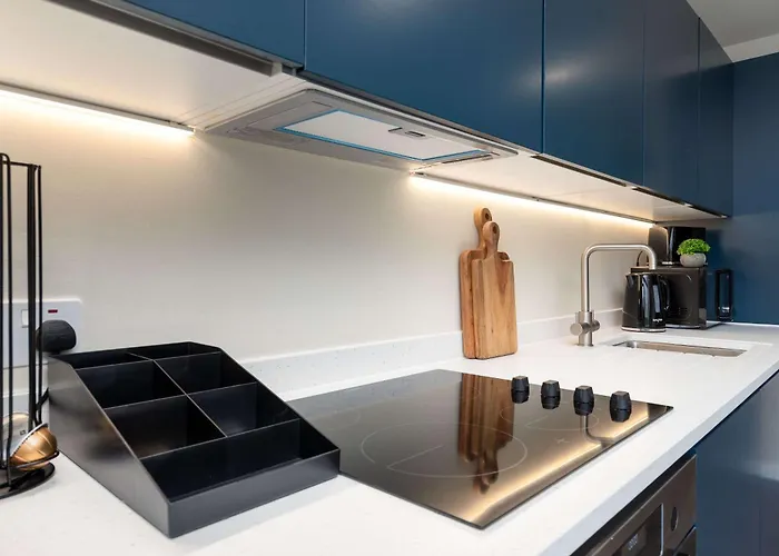 Apartamento The Mancunian Blue - Luxury 2-bed Corner