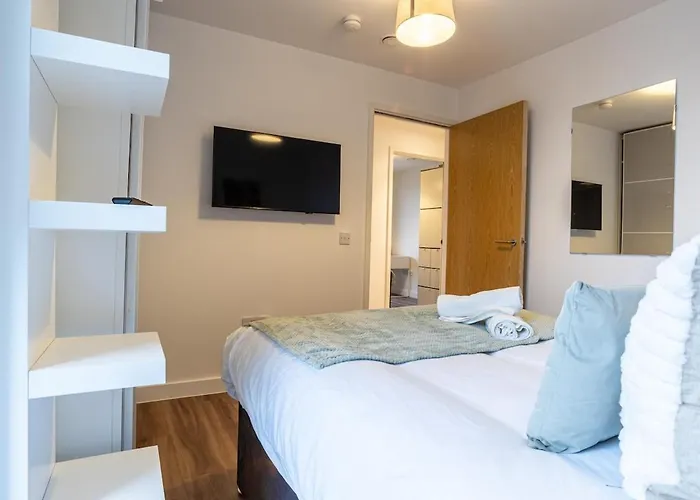 Apartamento Manchestercentral, Salfordquays, Skyline, Gym Mánchester