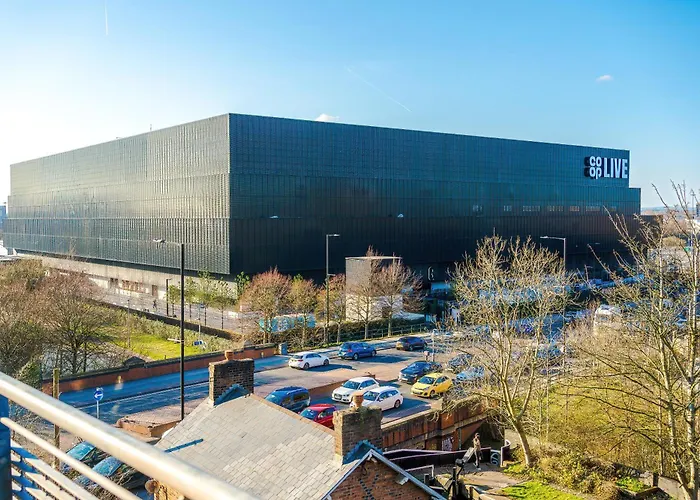 شقة Stylish Mcr 1br Etihad Coop Live Parking مانشستر