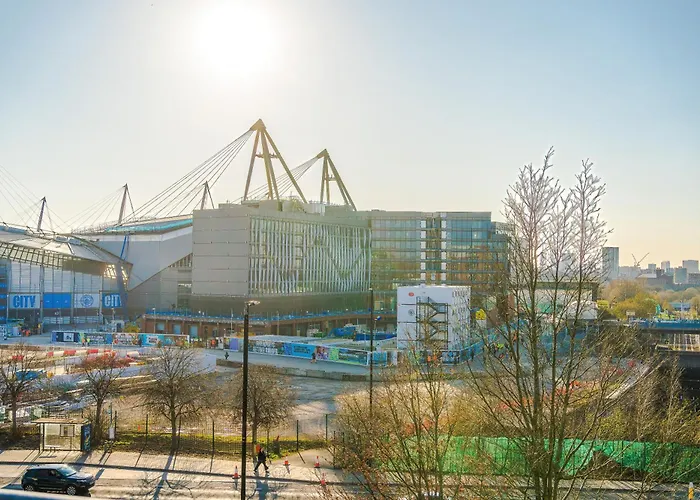 Stylish Mcr 1br Etihad Coop Live Parking Apartamento Mánchester