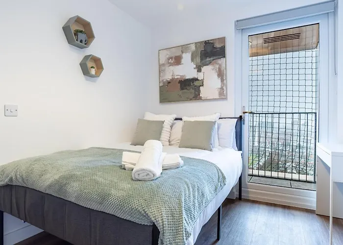 Apartamento Manchestercentral, Salfordquays, Skyline, Gym Mánchester