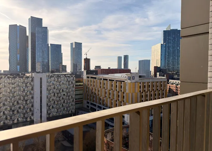 Modern Near Oxford Road, Centre 아파트 맨체스터