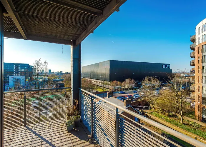 Stylish Mcr 1br Etihad Coop Live Parking Apartamento Mánchester