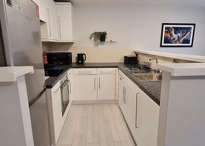 2 Bedroom In Manchester-sleeps 6-near Coop Live & Etihad With Free Parking شقة