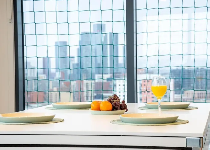 Apartamento Manchestercentral, Salfordquays, Skyline, Gym