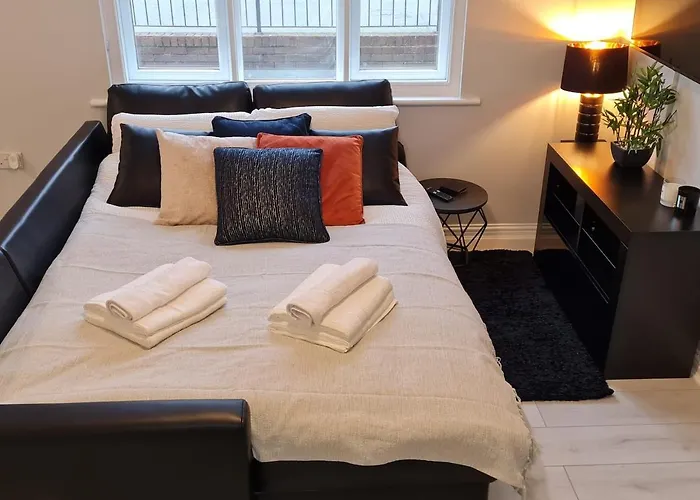 شقة 2 Bedroom In Manchester-sleeps 6-near Coop Live & Etihad With Free Parking