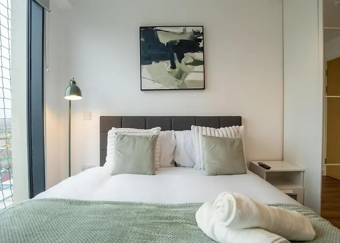 Manchestercentral, Salfordquays, Skyline, Gym Apartamento *