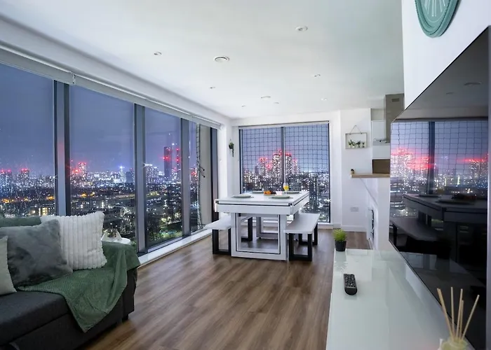 Manchestercentral, Salfordquays, Skyline, Gym Apartamento Mánchester