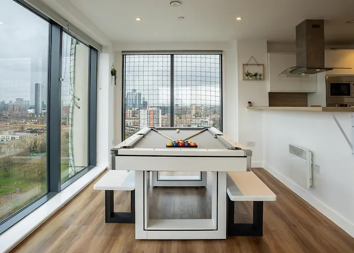 Apartamento Manchestercentral, Salfordquays, Skyline, Gym