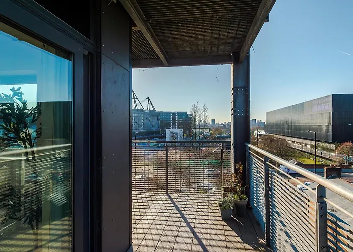 Apartamento Stylish Mcr 1br Etihad Coop Live Parking Mánchester