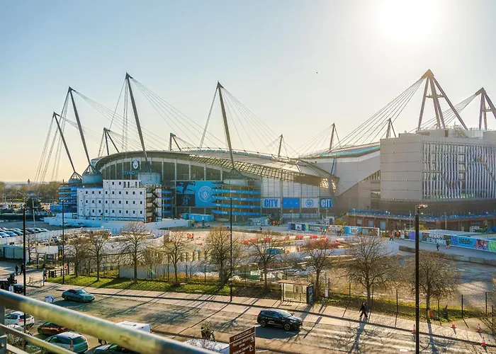 Stylish Mcr 1br Etihad Coop Live Parking * مانشستر