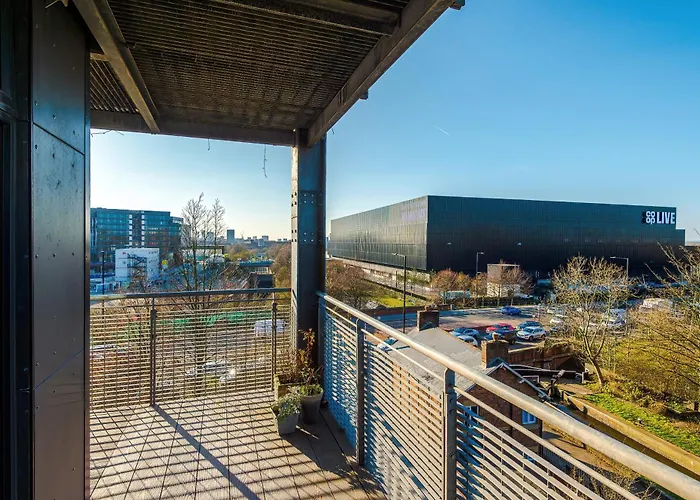 Stylish Mcr 1br Etihad Coop Live Parking * مانشستر