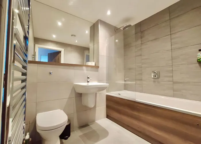 Modern Near Oxford Road, Centre 아파트 맨체스터