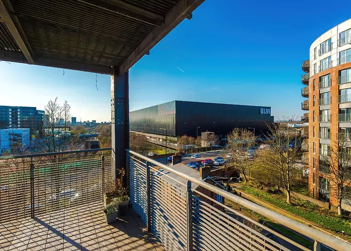 شقة Stylish Mcr 1br Etihad Coop Live Parking مانشستر