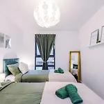 Spacious Deansgate Apartment, Free Park, Sleeps 8 Lejlighed Manchester