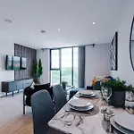 Luxury 1br Self Check-in 10mins To Centre Apartmán