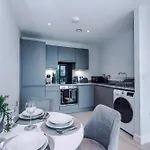 Apartament Stylish 1-bed Fast Wi-fi Easy Access To Manchester