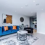 Apartament Stylish 1-bed Fast Wi-fi Easy Access To Manchester
