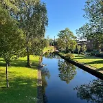 شقة Chic Mill With Canal Views *