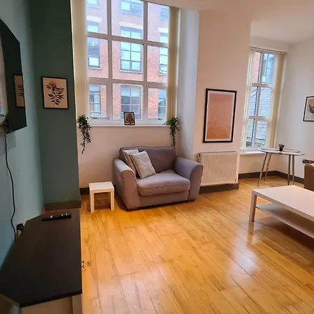 Spacious, Bright And Airy Centre Flat. Unique Converted Mill. 曼彻斯特