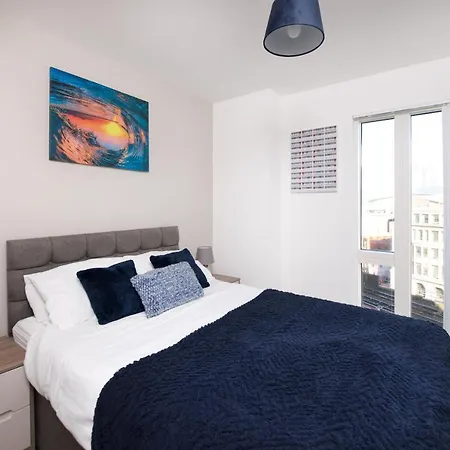 Apartment Modern 2 Bed & 2 Bath City Centre Manchester