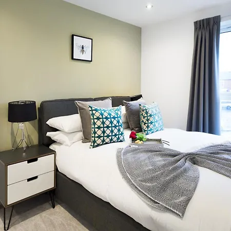 アパート Pass The Keys Newly Built Beautiful Flat Near Old Trafford マンチェスター