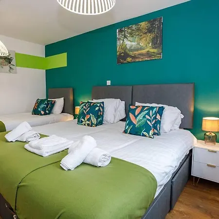 Lejlighed *new*quiet Apt 13min To Ao Arena,free Parking *
