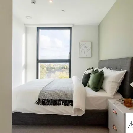 شقة New Build Luxury Central For Contractors And Short Stays مانشستر