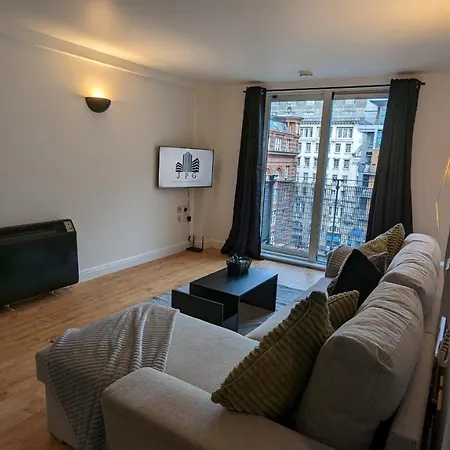 Lejlighed Jpg Theatre - High Floor Mcr Luxe W Balcony Canal Views Manchester