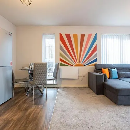M5 Ordsall - Spacious 2 Bedroom City 아파트 맨체스터