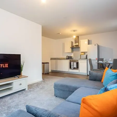 M5 Ordsall - Spacious 2 Bedroom City 아파트