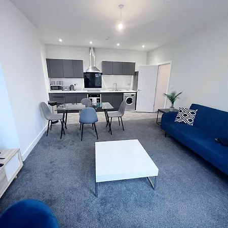 Apartmán Beautiful 2-br Flat Near Salford Royal Manchester