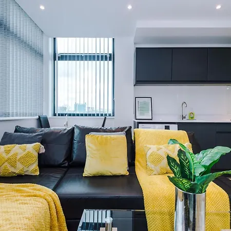 Weekly And Monthly Bookings At Zinnia Unit - Telly Homes Limited- New One Bed Apartment, Old Trafford マンチェスター